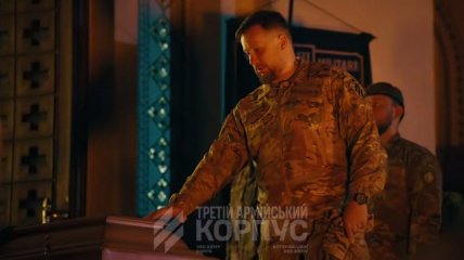 Богослужение в Патриаршем соборе Воскресения Христова УГКЦ. Фото Третий армейский корпус