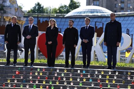 Візит європейських лідерів до Києва, 10 травня