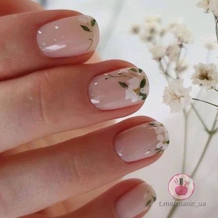 квітковий манікюр