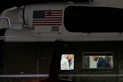 Мелания и Дональд Трамп ссора