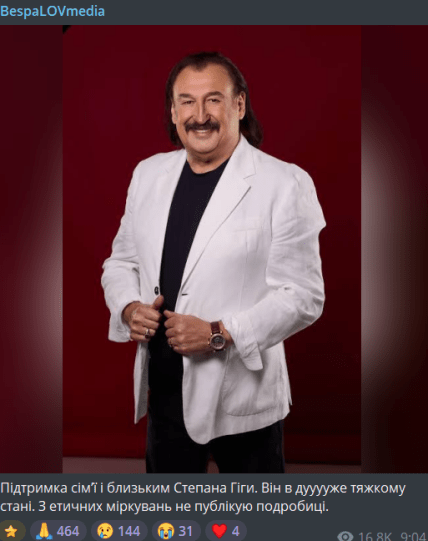 Степан Гіга стан