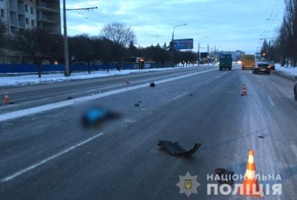 ДТП на Европейской в Полтаве – маршрутка и такси переехали женщину, фото и видео