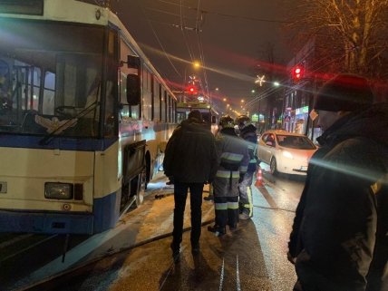 ДТП с пожаром в Ровно