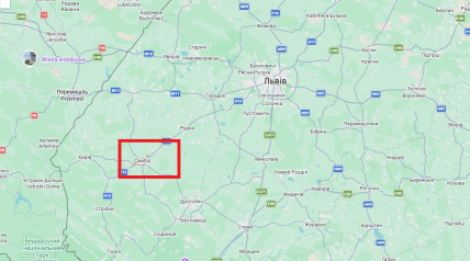 Самбір ка карті