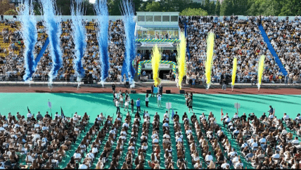 Вересень 2025 року. Більше 7 тисяч студентів Одеської юракадемії на святкуванні Дня знань та посвяти у першокурсники