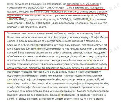 Описание преступной схемы. Фрагмент судебного определения
