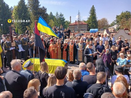 Похорон Андрія Парубія, Личаківський цвинтар, Львів