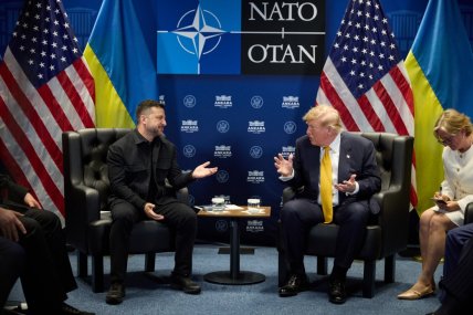 Володимир Зеленський та Дональд Трамп