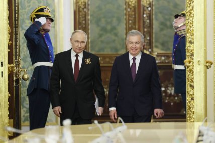 Путін із президентом Узбекистану