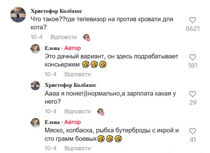 Комментарии о киске консьержа