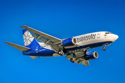 Boeing 737-500 авиакомпании Belavia