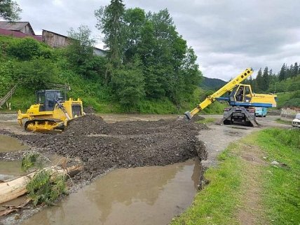 Последствия паводков на Закарпатье 15.07.2020