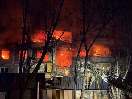 Росія вдарила по житлових будинках у Одесі 27 січня