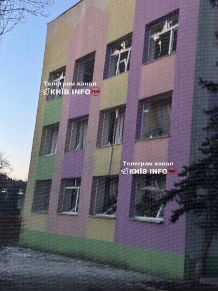Школа в городе Украинка повреждена атакой 14.03.2026