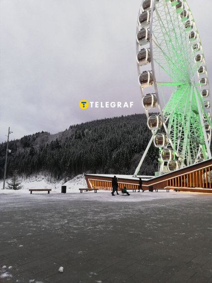 Колесо огляду у Буковелі