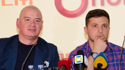 Евгений Кошевой и Владимир Зеленский
