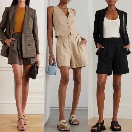 Стильні образи із шортами