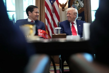 Марко Рубіо та Дональд Трамп. Фото Getty Images