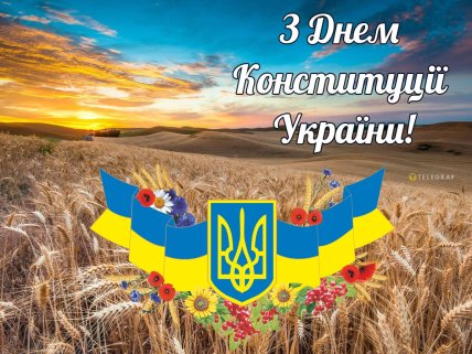 День Конституции Украины поздравления