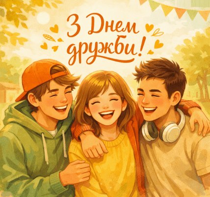 День дружбы, открытки, поздравления, картинки
