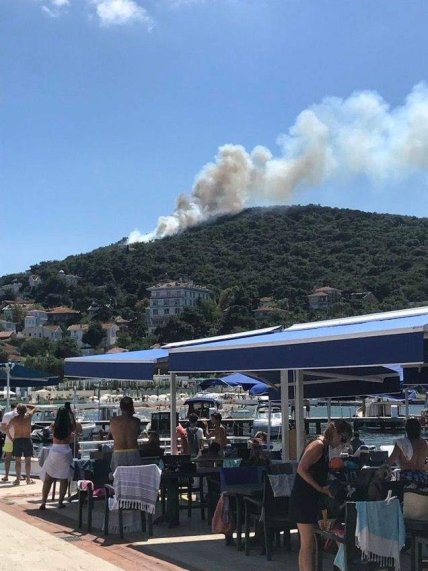 Пожар в Турции