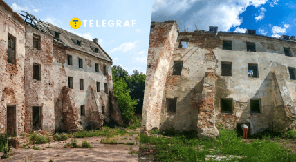 Замок в Клеване Ровенской области