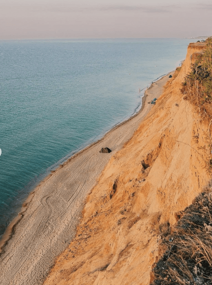 Санжийка, пляж