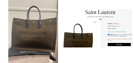 Сумка Сент-Лоран