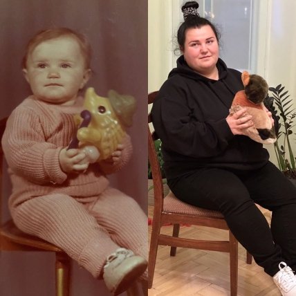 Alyona Alyona в детстве и сейчас