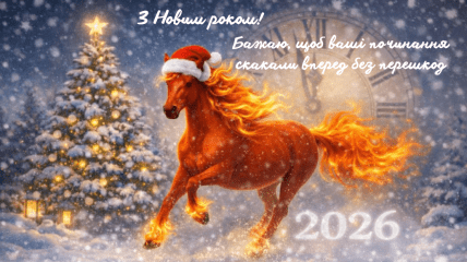 З роком Коня, картинки, листівки, проза