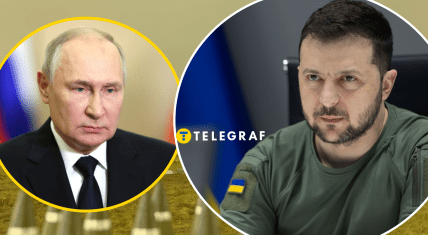 Володимир Зеленський та Володимир Путін
