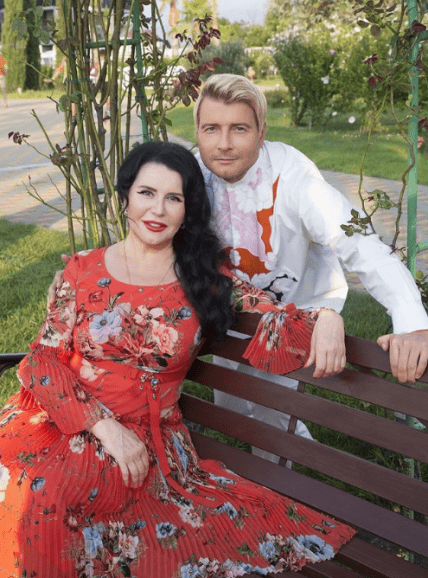 Микола Басков з мамою Оленою