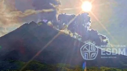 Вулкан Мерапі 16 червня 2026 року