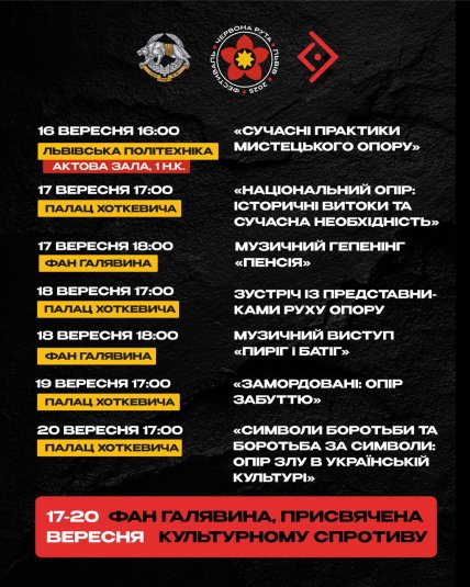 Движение сопротивления на фестивале Червона рута – 2025