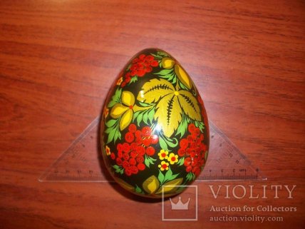 Пример советского расписного яйца