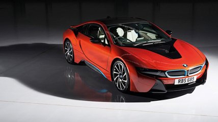 BMW i8 представлен в новых цветах