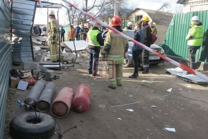 Взрыв в Жулянах на Карла Маркса 3 апреля 2021