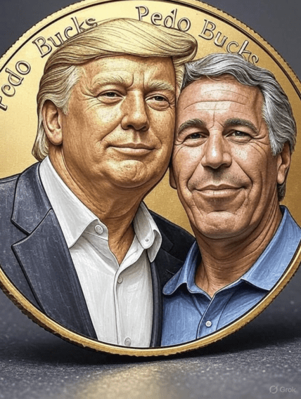 Менета с Трампом и Эпштейном