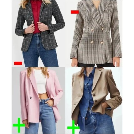 Облягаючі пальта, сорочки, жакети