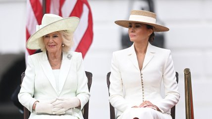 Мелания Трамп и королева Камилла 2026 год