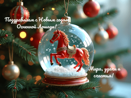 Поздравления с Годом Лошади 2026