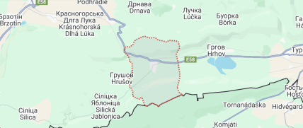 Участок, где произошло столкновение