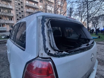 Последствия атаки дронов на Черкассы