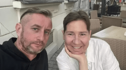 Сергей Жадан с первой женой