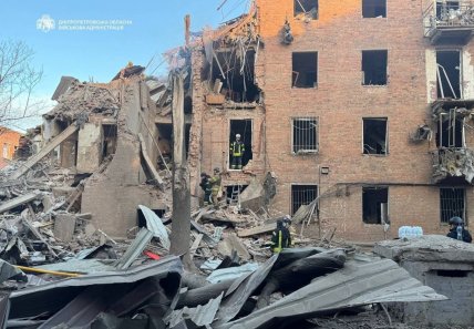 Наслідки російської атаки на Дніпро 25.04.2026