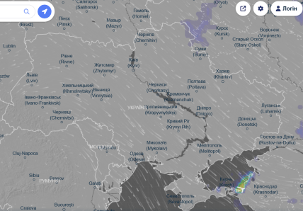 Прогноз опадів на 7 вересня
