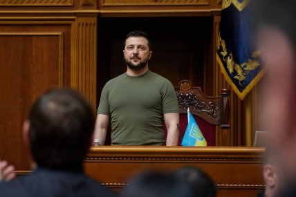 Президент Володимир Зеленський в парламенті 03.05.2022