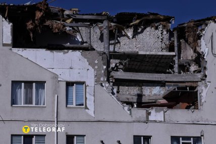 Дом в Харькове, по которому РФ ударила дронами 18.08.2025