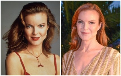 Марсия Кросс раньше и сейчас