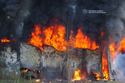 Наслідки атаки на Запоріжжі